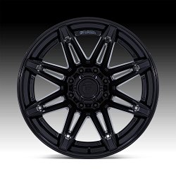 Fuel Brawl FC401MX Black Custom Truck Wheels 3